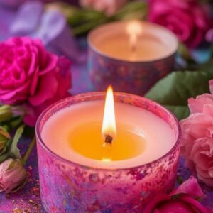 Rose Romance Jar Candle